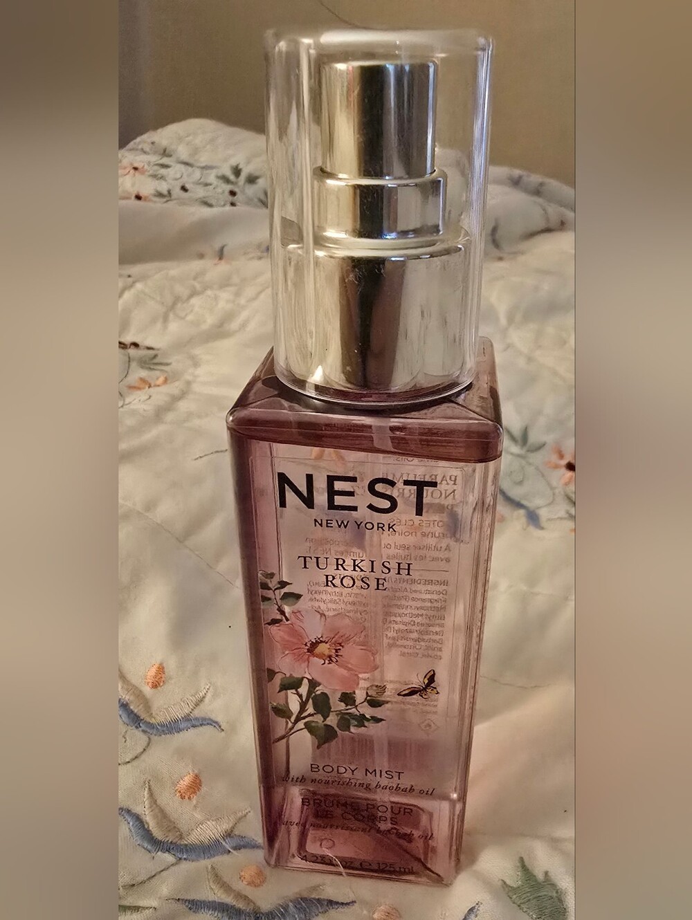 NEST Turkish Rose Body Mist - Pink Floral Scent